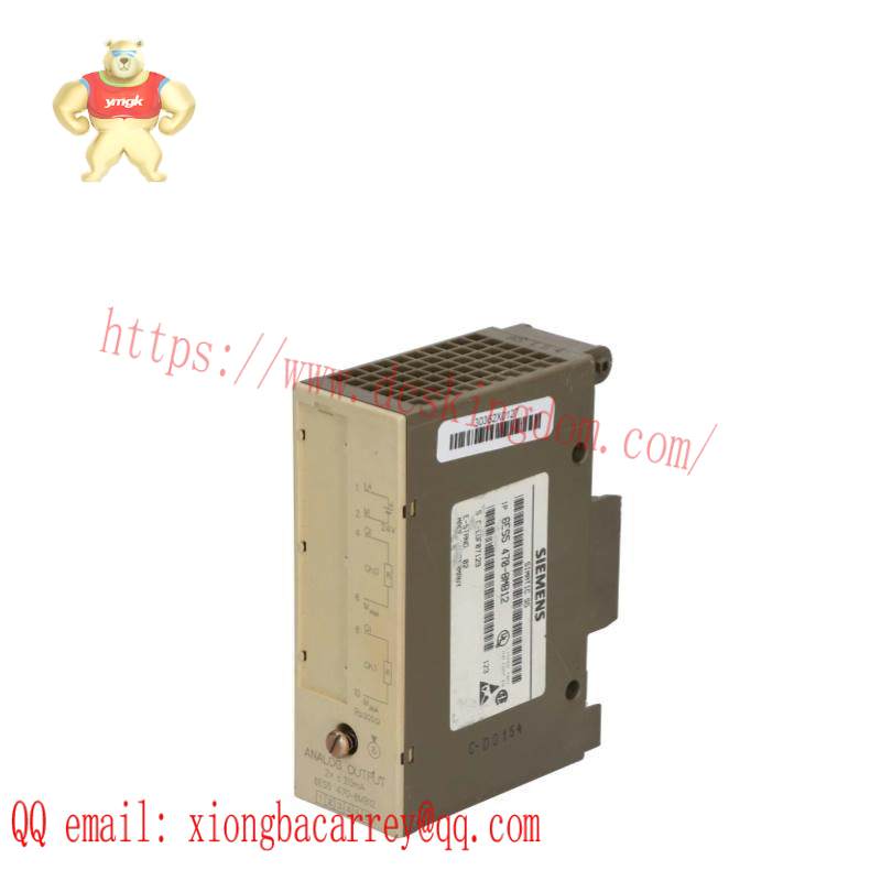SIEMENS 6ES5470-8MB12 Analog Output Module