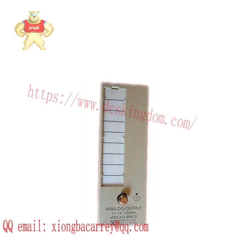 SIEMENS 6ES5470-8MC11 Analog Output Module