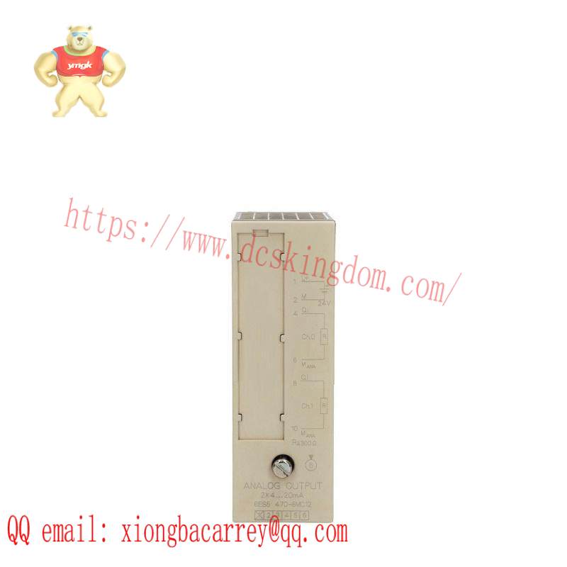 SIEMENS 6ES5470-8MC12 Analog Output Module