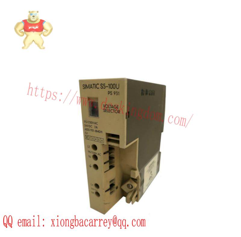 SIEMENS 6ES5931-8MD11 Power Supply