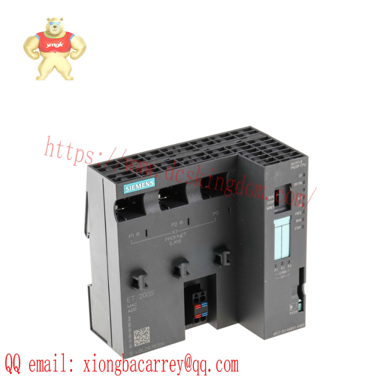 SIEMENS 6ES7151-8AB01-0AB0 ET 200S, IM151-8 PN/DP CPU