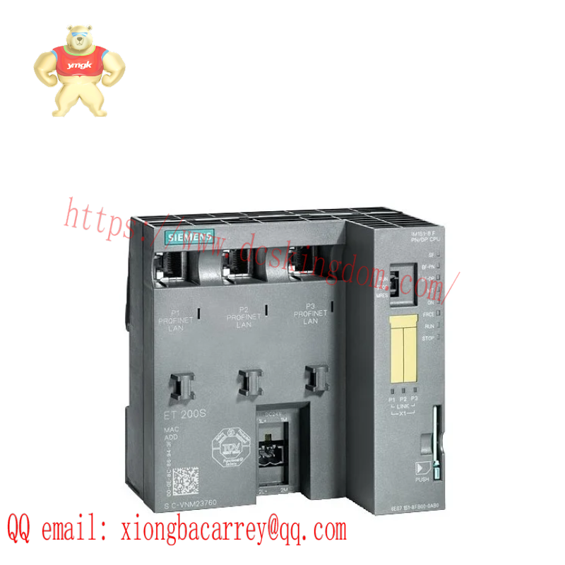SIEMENS 6ES7151-8FB01-0AB0 ET 200S, IM151-8F PN/DP CPU