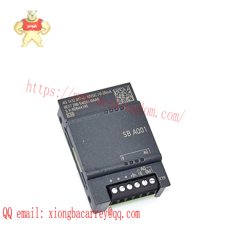 SIEMENS 6ES7288-5AQ01-0AA0 Analog output SB AQ01