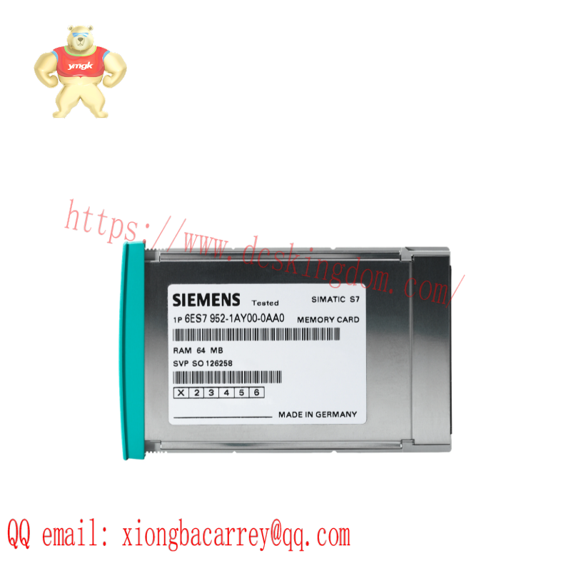 SIEMENS 6ES7952-1AH00-0AA0 RAM MEMORY CARD