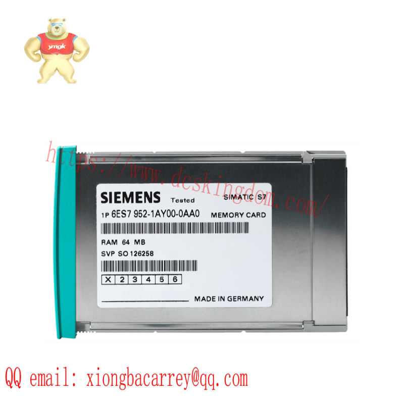 SIEMENS 6ES7952-1AM00-0AA0 RAM MEMORY CARD