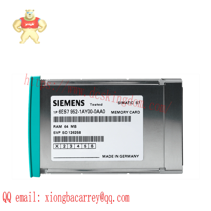 SIEMENS 6ES7952-1KL00-0AA0 MEMORY CARD
