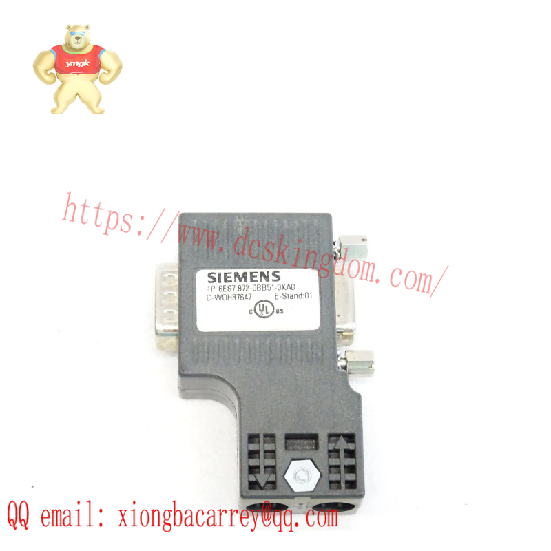 SIEMENS 6ES7972-0BB51-0XA0 PB CONNECTOR