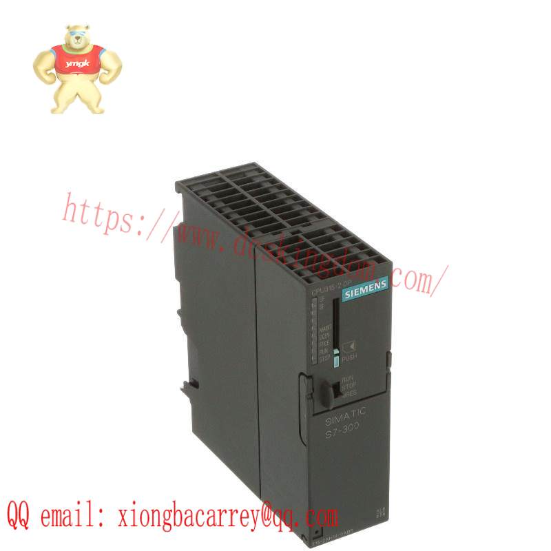 SIEMENS 6ES7 315-2AH14-0AB0 Central processing unit