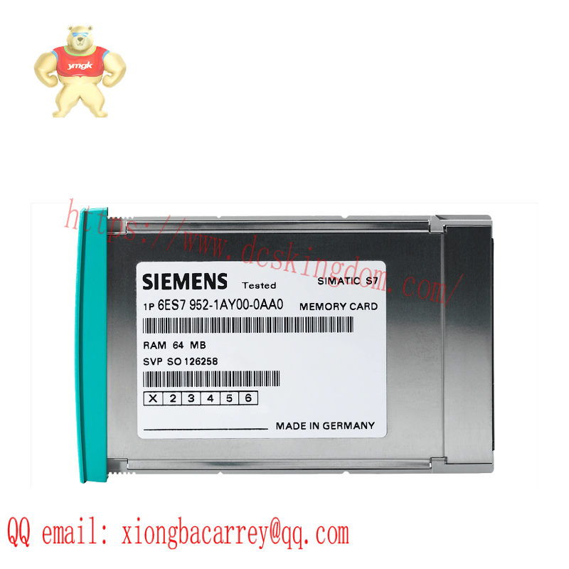 SIEMENS 6ES7 952-1AL00-0AA0 SIMATIC S7, RAM MEMORY CARD