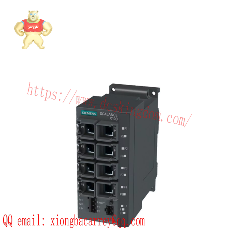 SIEMENS 6GK5108-0BA00-2AA3 SCALANCE X108