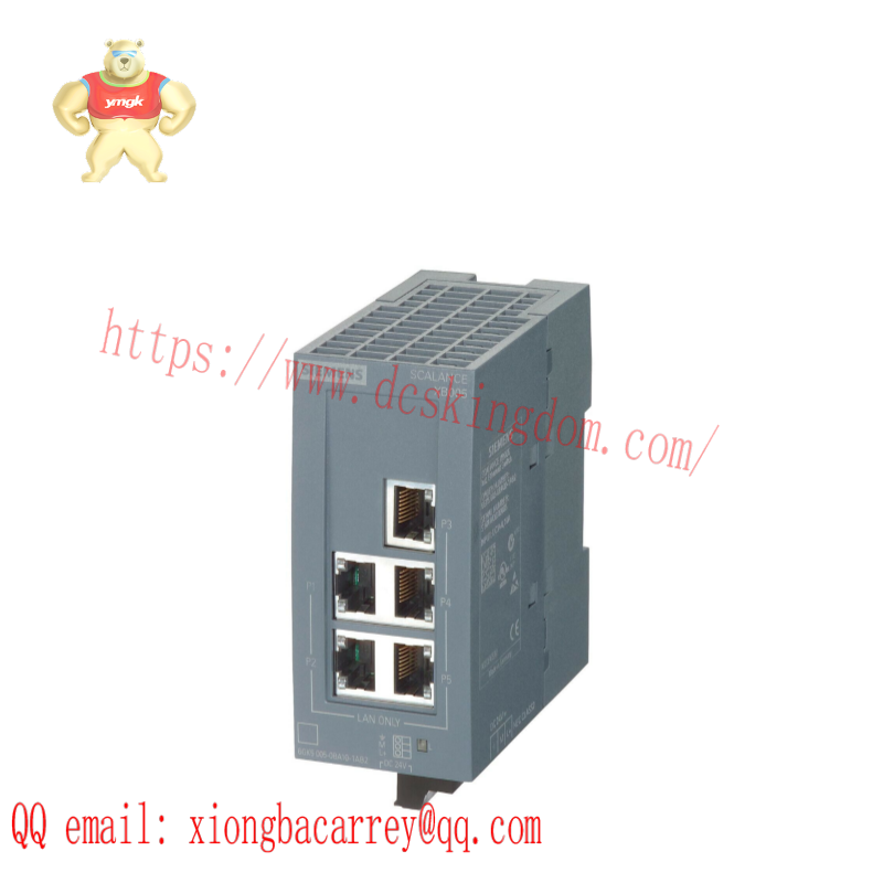 SIEMENS 6GK5 005-0BA00-1AB2 SCALANCE XB005
