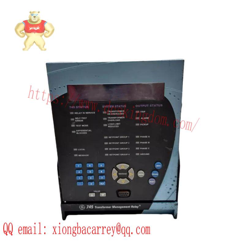 GE 745-W2-P5-G5-HI-A-L-R-E-H Transformer Management Relay