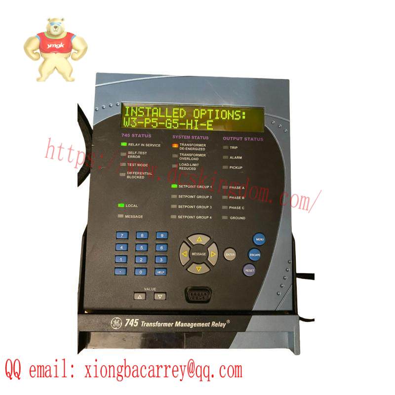 GE 745-W3-P511-G51-HI-R-E relays