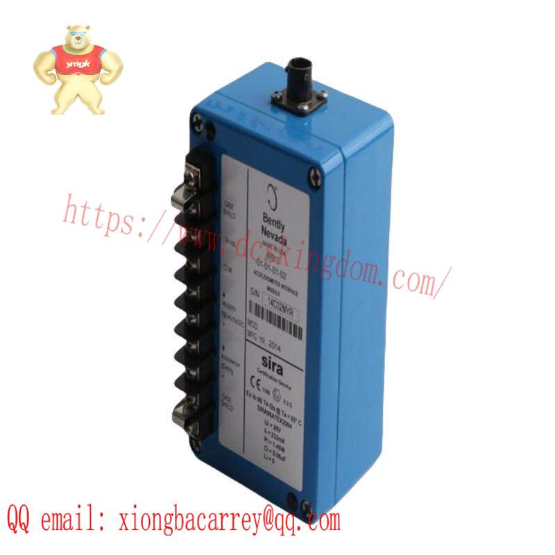 BENTLY NEVADA 86517-01-01-01-02 Accelerometer Interface Module