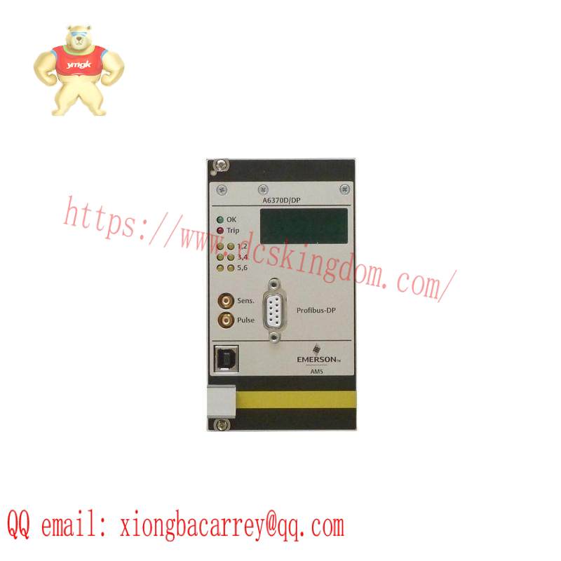 EMERSON A6370D Overspeed Protection Monitor