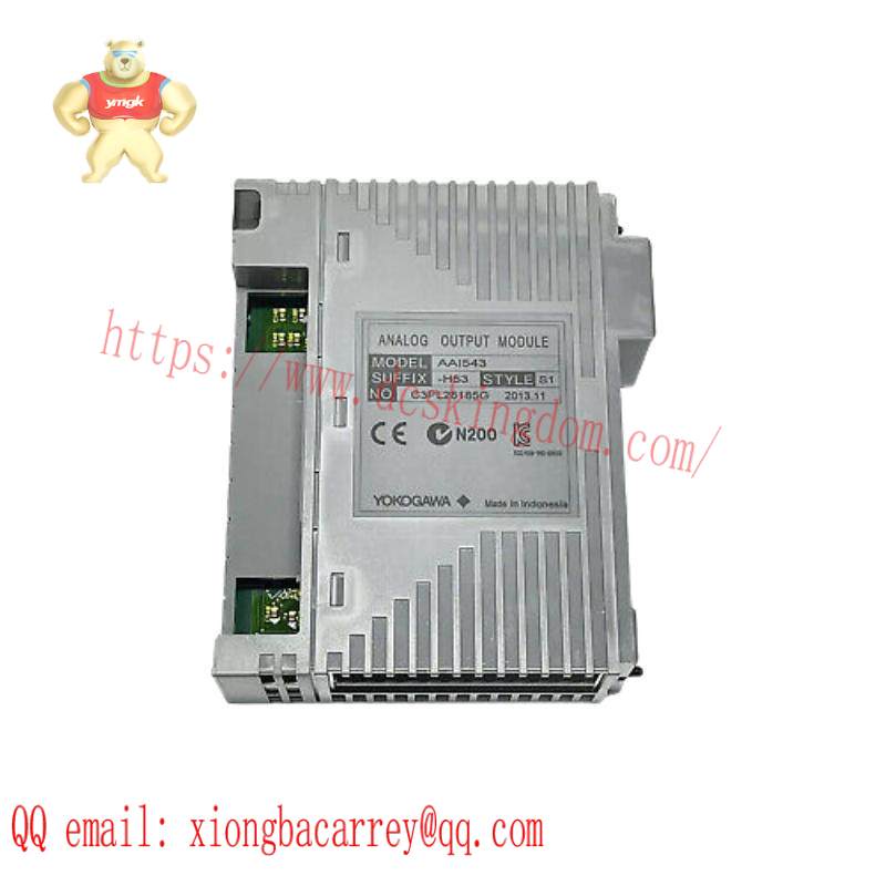 YOKOGAWA AAI543-H53 S1 ANALOG INPUT MODULE