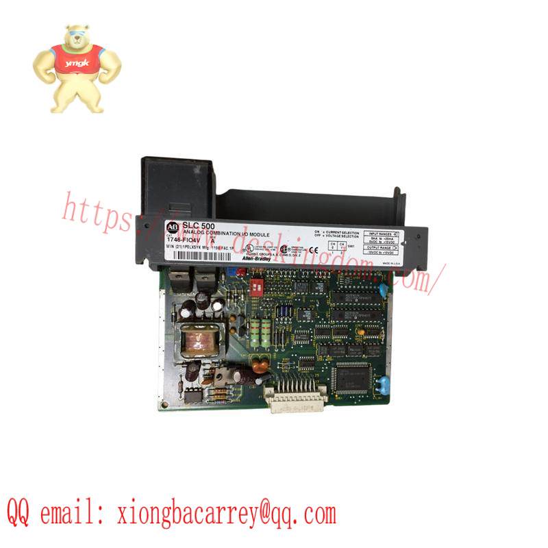 AB 1746-FIO4V FAST ANALOG I/O MODULE