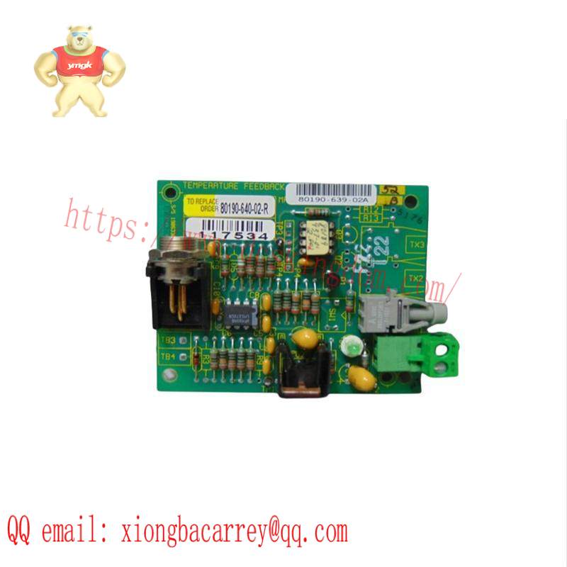 AB 80190-640-02-R Temperature Feedback Board