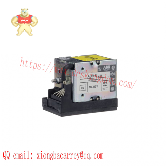 ABB 1SDA038312R1 UNDERVOLTAGE RELEASE SUPPLY VOLTAGE