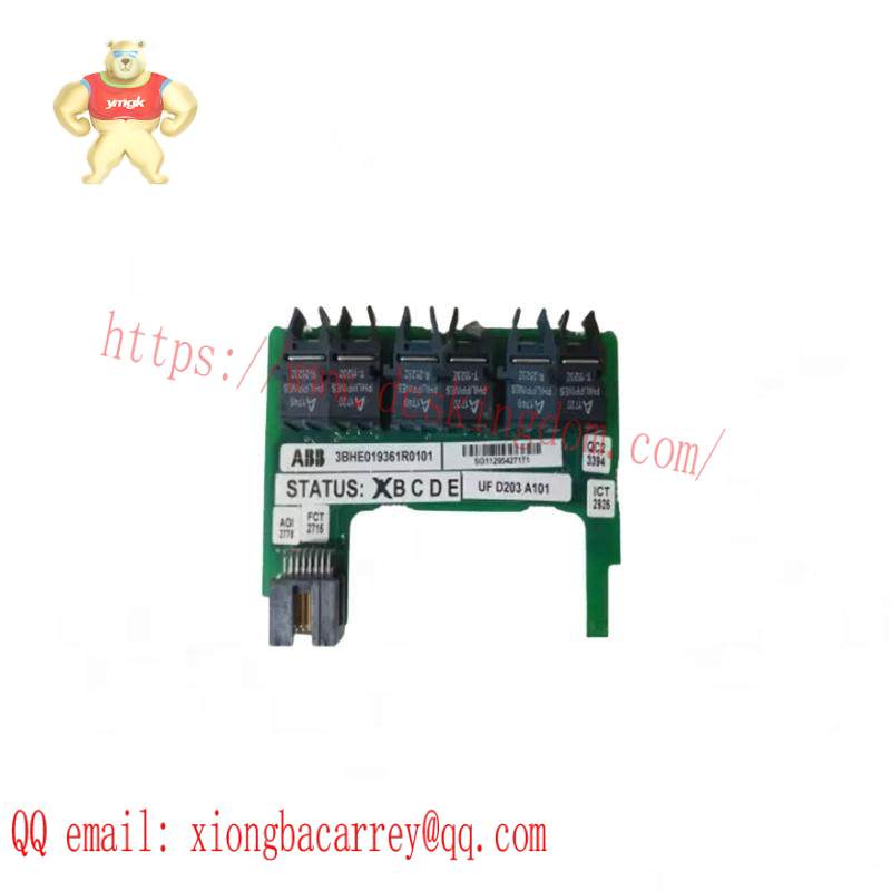 ABB 3BHE019361R0101 UFD203A101 Control Board