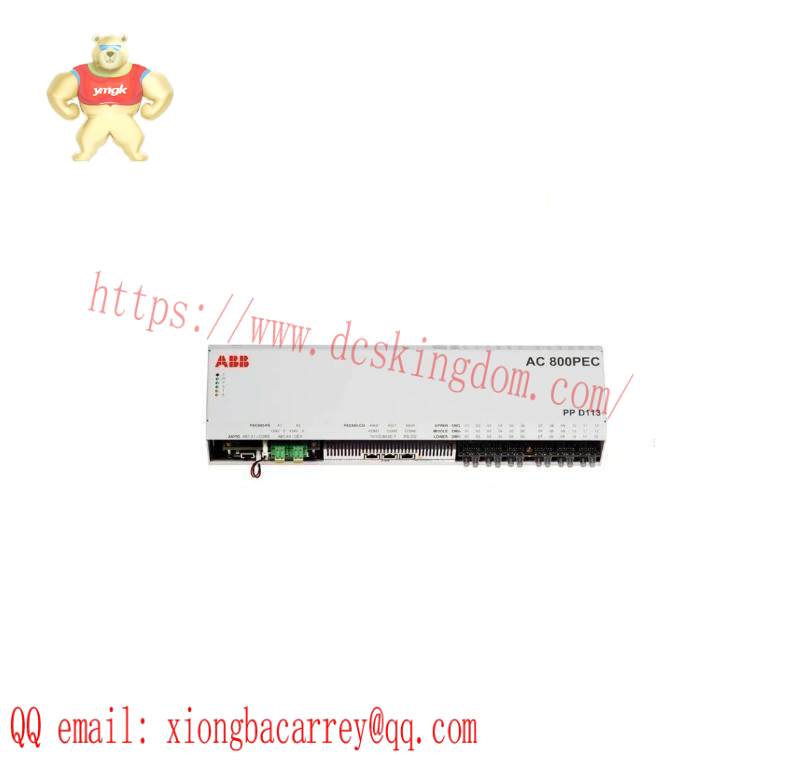 ABB 3BHE023784R2530 PP D113 B01-25-111000 controller