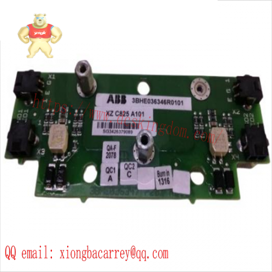 ABB 3BHE036346R0101 XZ C825 A101 Card
