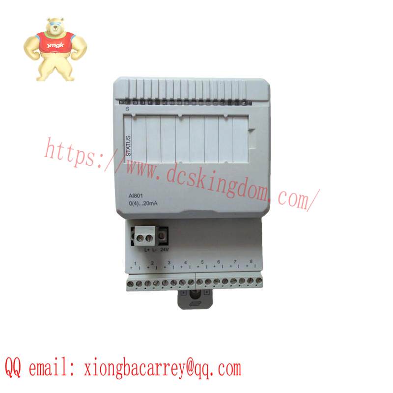 ABB 3BSE020512R1 AI801 Analog Input unit 8 ch