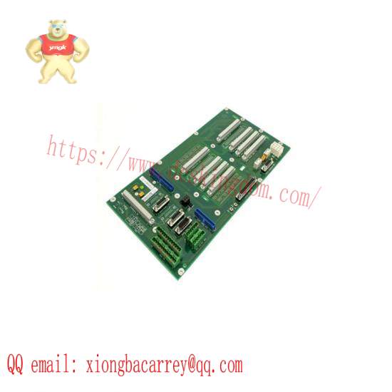 ABB 3HAB6372-001 ROBOT BACKPLANE SLOT RACK DSQC330
