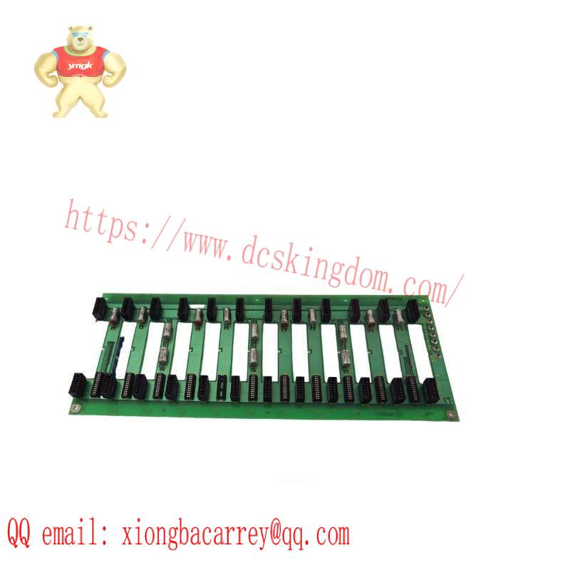 ABB 6632003A1 Slot Printed Circuit Board Backplane