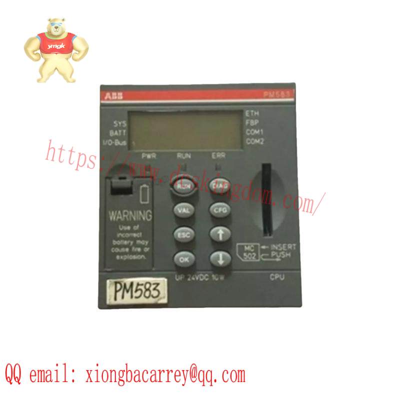 ABB AC500 CPU PM583-ETH High performance modular