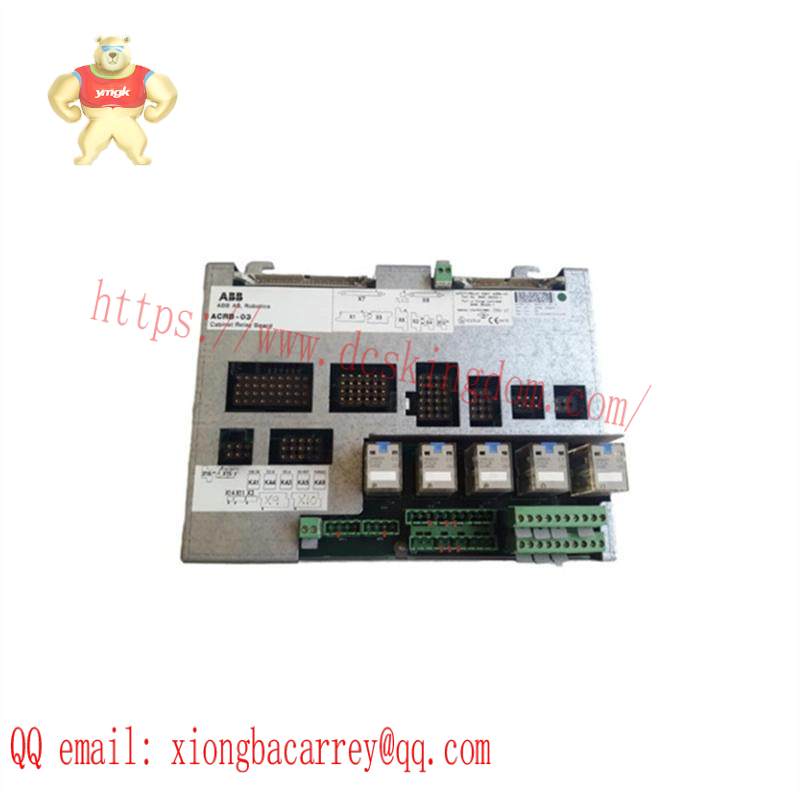 ABB ACRB-033HNE08250-1 Safety Cabinet Relay Board