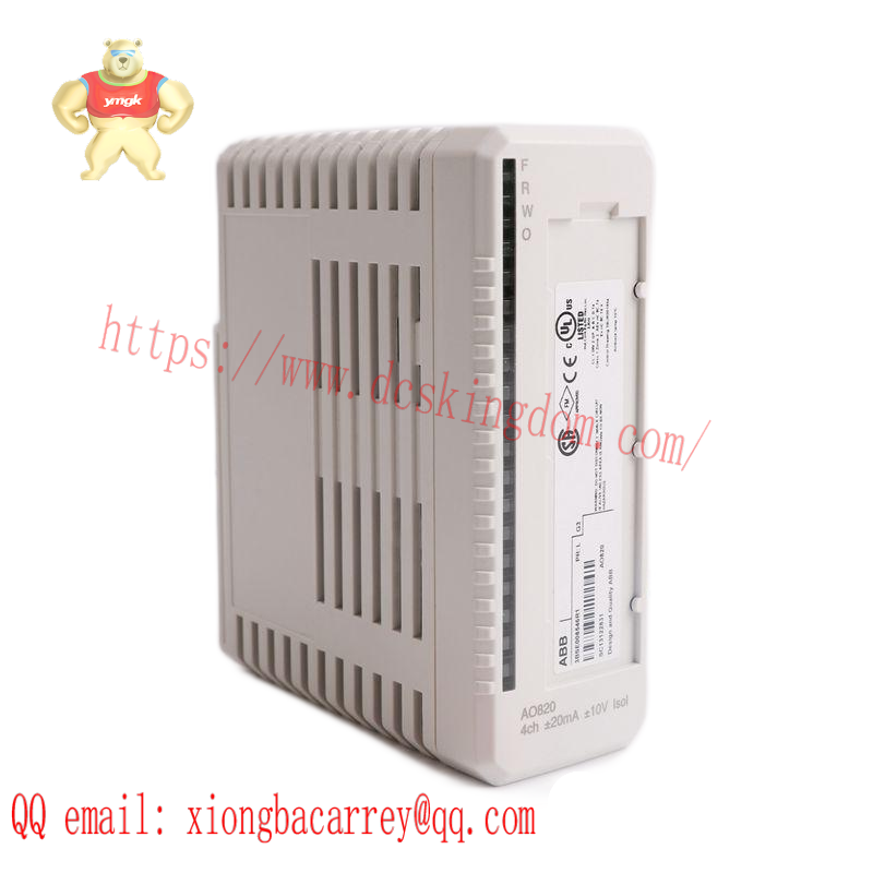 ABB AO810 3BSE008522R1  Analog Output Module