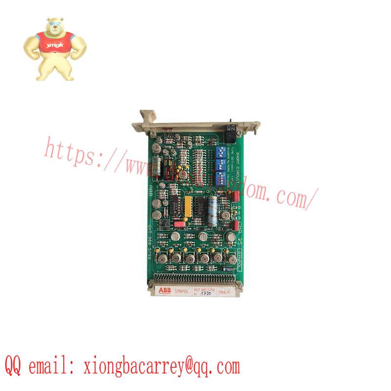 ABB CMA35 GVT3605799 Short Circuit Card