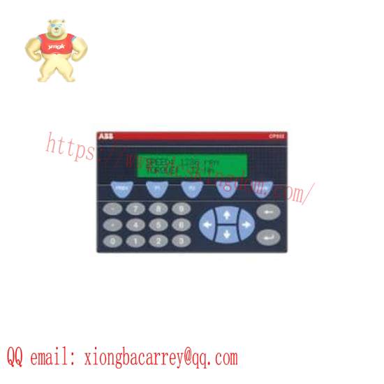 ABB CP502/RS232 Control Panel