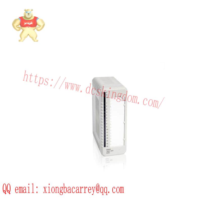 ABB DI830 3BSE013210R1 DI830 Digital Input 24V SOE 16 ch