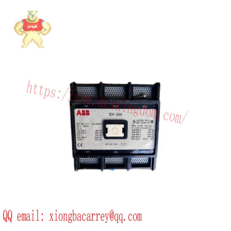 ABB EH550G 3P CONT.110VDC W/RECT.120V