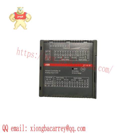 ABB GJR5251600R0202 07AI91 Analog I/O module