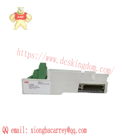 ABB ITU805  HART I/O Module Mounting Base