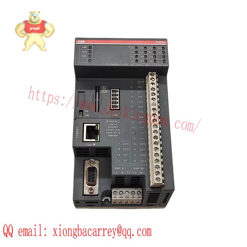 ABB PM554-T-ETH A0 PLC Automation CPU
