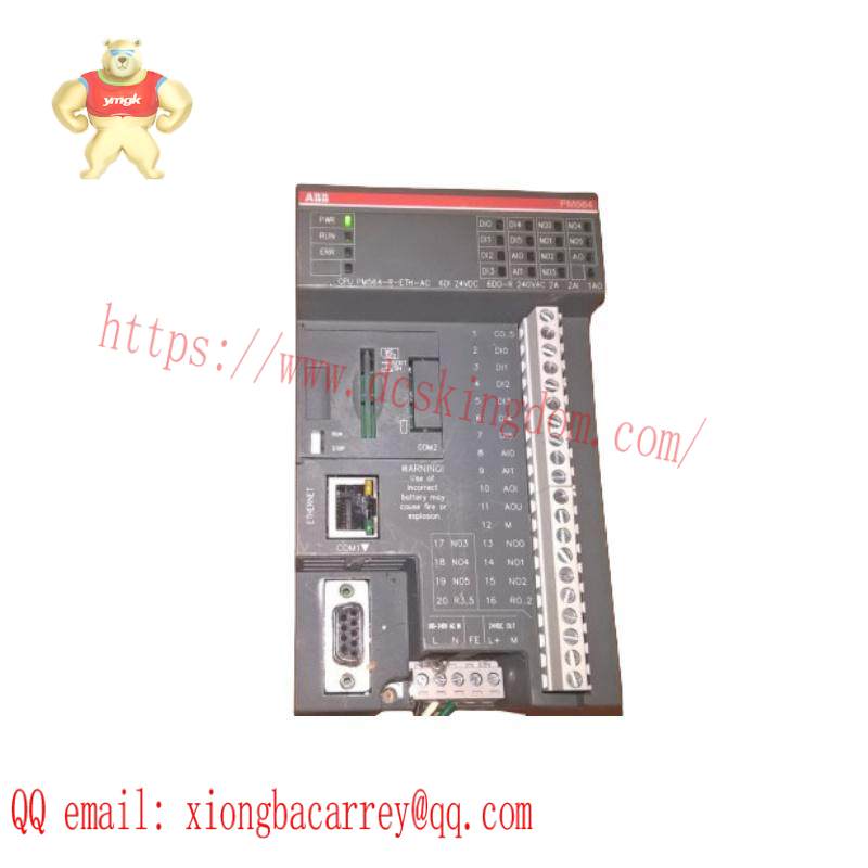 ABB PM564-R-ETH A0 PLC Central Processing Unit