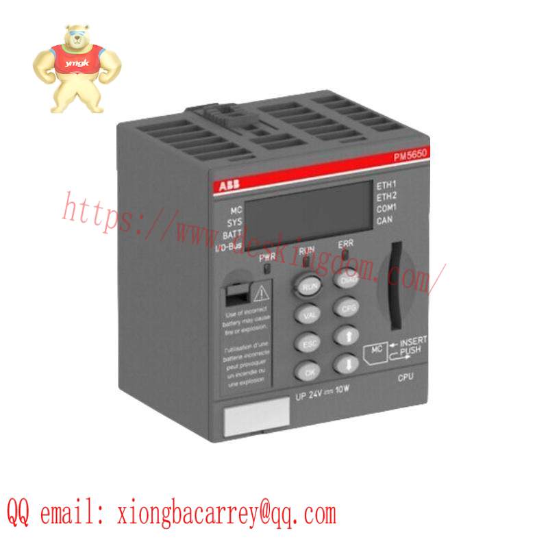 ABB PM5650-2ETH Central Processing Unit Module