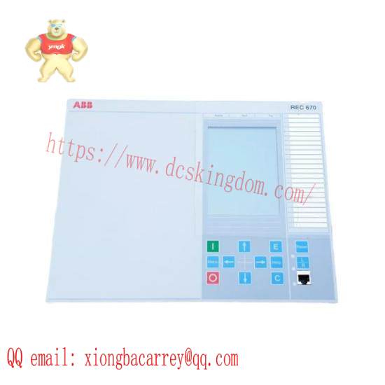 ABB REC670 1MRK000008-NB Bay Control Display