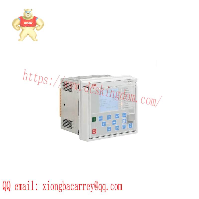 ABB REF615-C dedicated feeder relay perfectly aligned