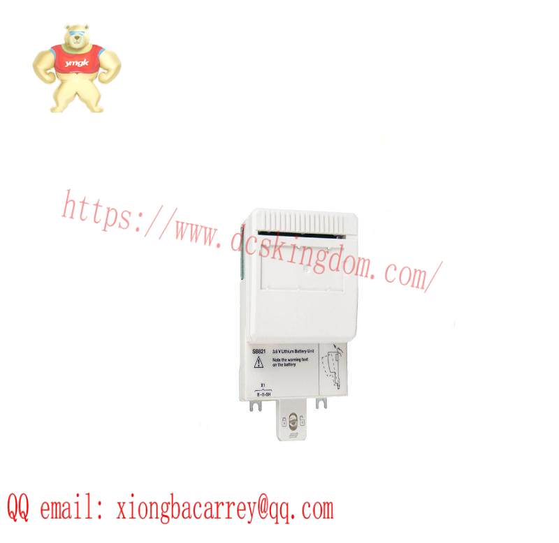 ABB SB821 3.6 V Lithium Battery Unit