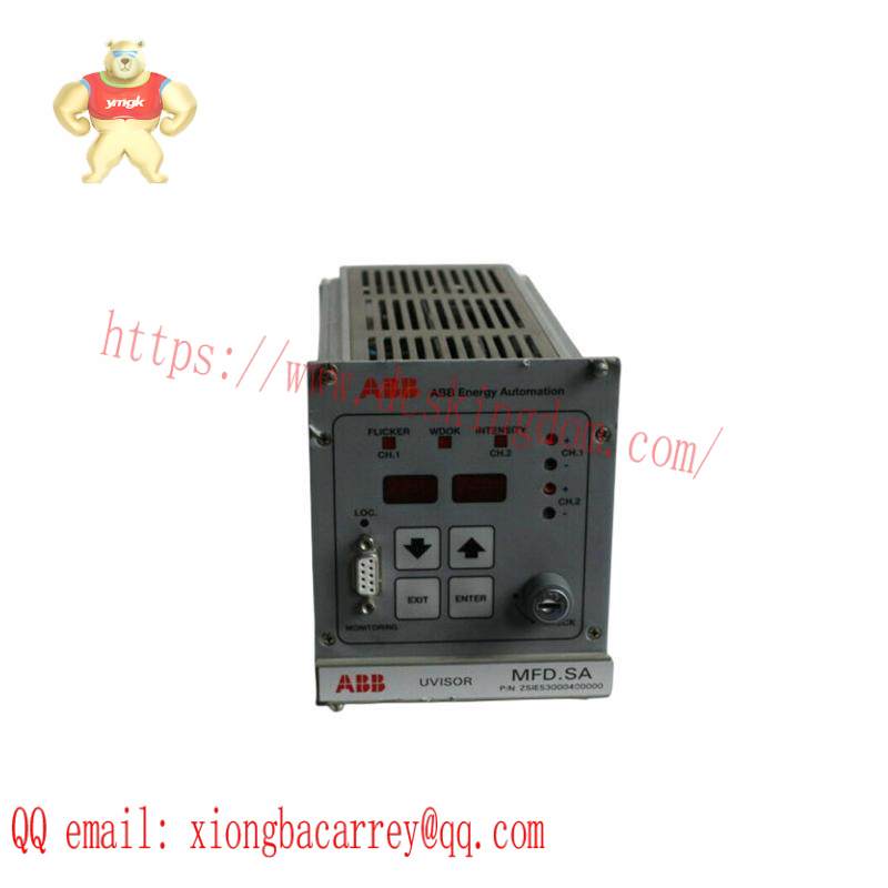ABB UVISOR MFD.SA ZSIE53000400000 Flame controller