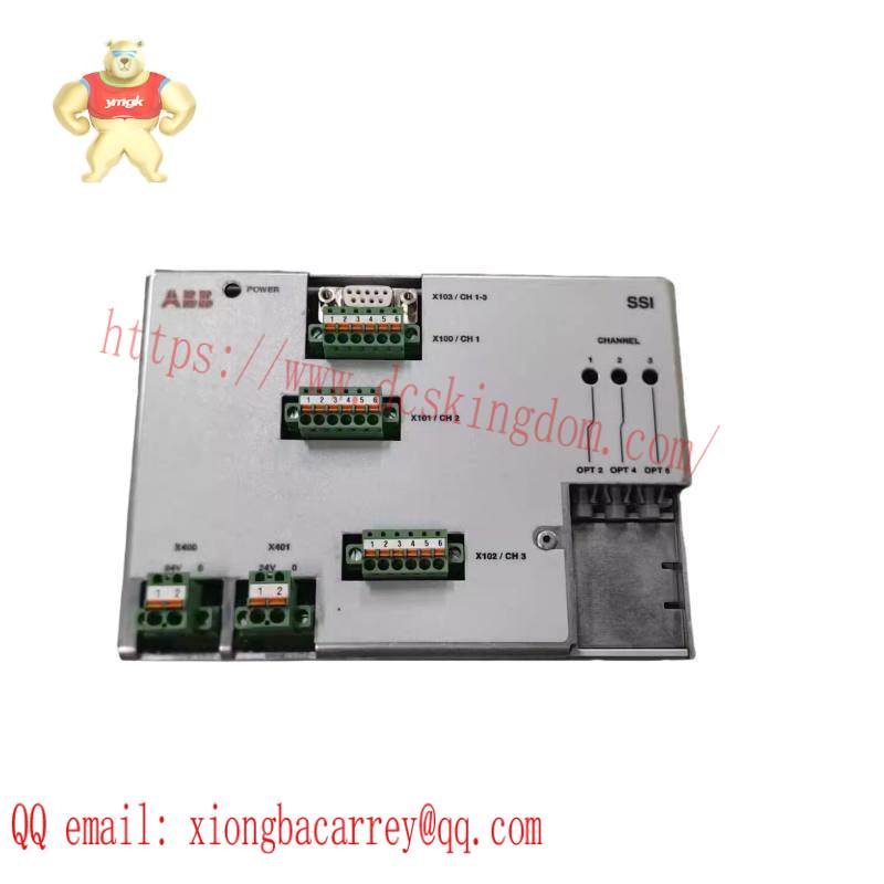 ABB XF D213 A 3BHE028122R0001 SSI Speed Sensor Interface
