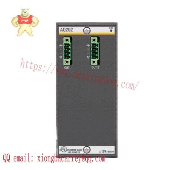 AO202 Analog Output Module Bachmann