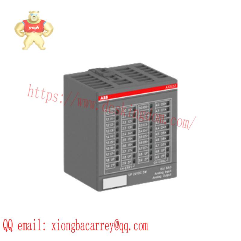ABB AX522 8AI/8AO Power supply module