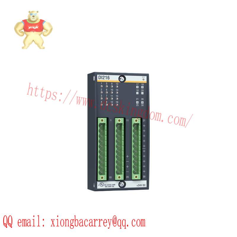 Bachmann DI216 DIGITAL INPUT MODULES