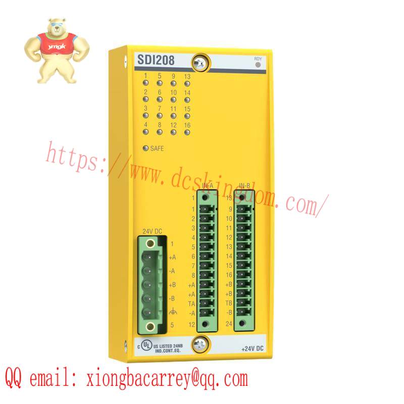 Bachmann SDI208 Safety Digital Input Module